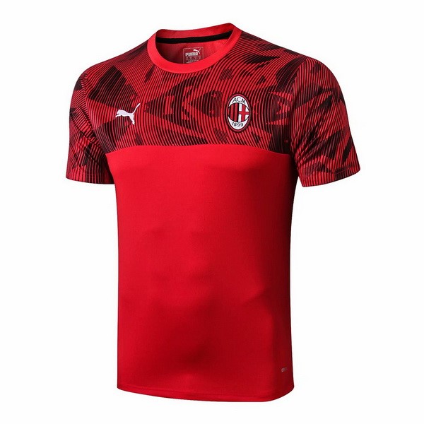 Camiseta de Entrenamiento AC Milan 2019 2020 Rojo Blanco